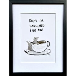 Kaffe er krlighed i en kop