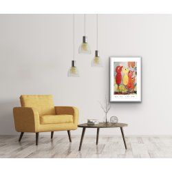 Hver dag sammen med dig er bare fyldt med farver 