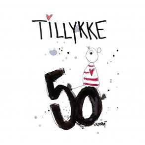 TILLYKKE 50 R