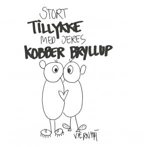 Stort tillykke med jeres kobberbryllup