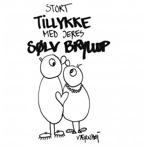 Stort tillykke med jeres slvbryllup