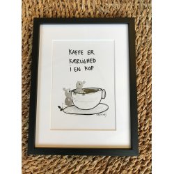 Kaffe er krlighed i en kop