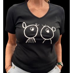 T-shirt - vrnhj sort