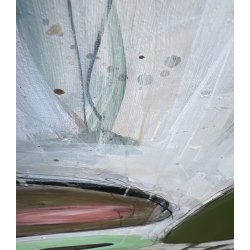 I paint the sky blue