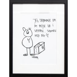 Jeg drmmer om at rejse ud i verden...sammen med dig <3