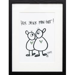 Her spiser man godt!