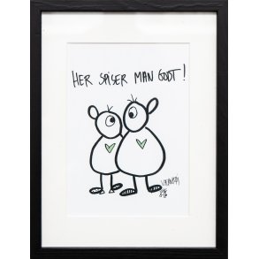 Her spiser man godt!