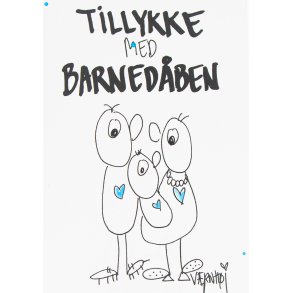 Tillykke med barnedben - Dreng
