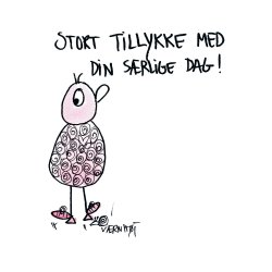 Stort tillykke med din srlige dag!
