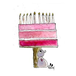 Fdselsdag - Lagkage