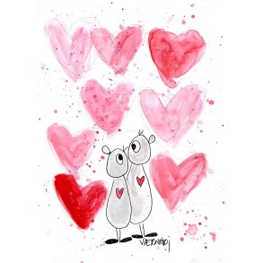 NYHED K�rlighed - hjerter