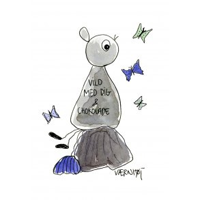 Vild med dig og chokolade